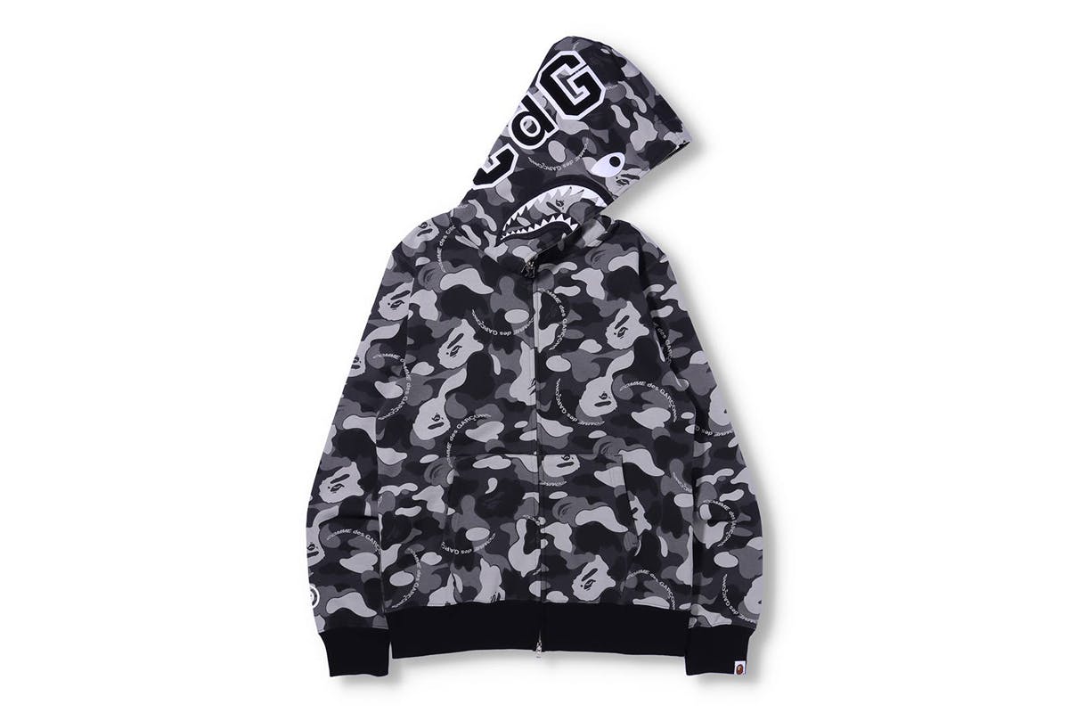 bathing ape comme des garcons